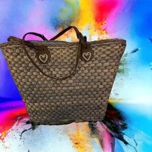 Seagrass woven market basket‎